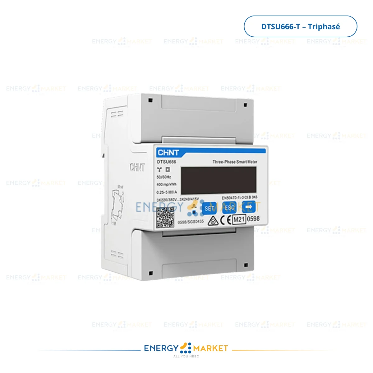 Compteur Smart meter triphasé CHINT DTSU666-T