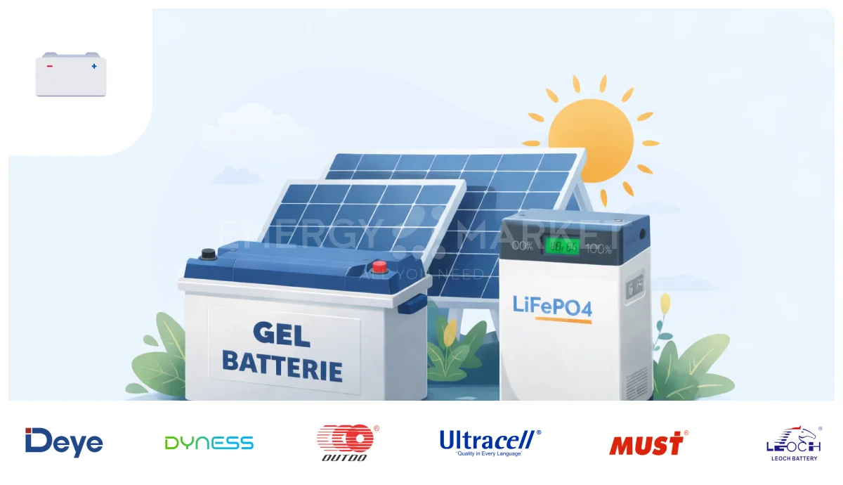 Batteries Solaires